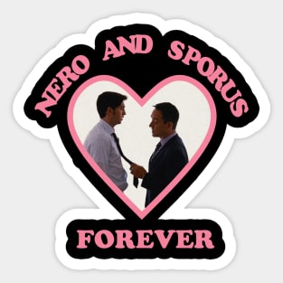 Nero and Sporus Sticker